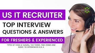 US IT Recruiter Interview Questions and Answers for freshers amp Experienced  IT Recruiting Job [upl. by Taro291]