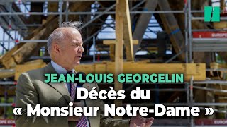 Mort de JeanLouis Georgelin  où en sont les travaux de Notre Dame [upl. by Ailemaj]