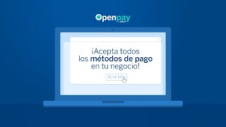 ¡Conoce Openpay y acepta todas las formas de pago [upl. by Nylecsoj]