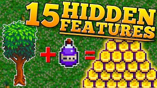 All New Hidden Features In Stardew Valley 16 [upl. by Nidroj547]