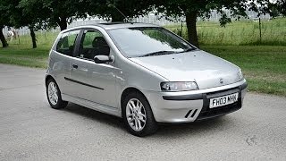 2003 FIAT PUNTO SPORTING 16V 6 SPEED VIDEO REVIEW [upl. by Ayet]