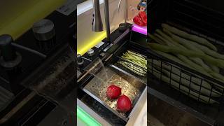 I can’t believe how comfortable it is to wash dishes and vegetables with it [upl. by Palocz]