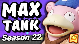 NEW SEASON NEW MVP MAX TANK SLOWBRO BUILD  Pokemon Unite [upl. by Ruthie]