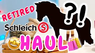 Retired Schleich Sets Haul  Toy Horses Unboxing [upl. by Eimas855]