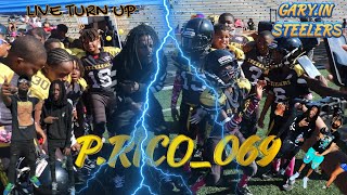 CHICAGO RAPPER PRICO LIVE TURN UP AT 🏈FOOTBALL🏈 GAME IN GARYIN HOMECOMING [upl. by Tann]