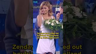 Zendaya calls out boyfriend Tom Holland on TV [upl. by Alastair]