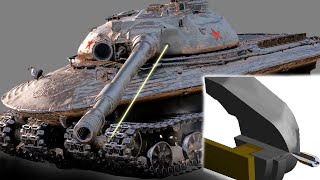 Conqueror vs Object 279 Turret Armor Penetration Simulation [upl. by Whiting]