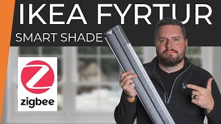 The Easiest Smart Shades  Affordable amp Quick Setup  Ikea Fyrtur [upl. by Auqinehs]