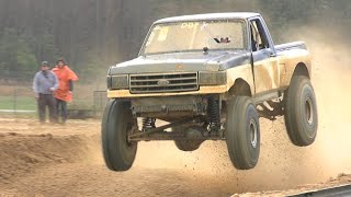 MUD RACING TRUCKS WIDE OPEN THROTTLE in VIRGINIA [upl. by Arutnev453]