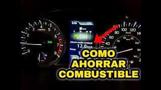 El Secreto Para Ahorrar Gasolina  Como hacer rendir el combustible en carro automático [upl. by Casilda]