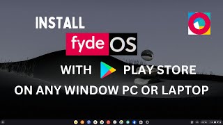 install fydeos setup by setup on pc or laptop with google play store👍♥️✅ [upl. by Rima]