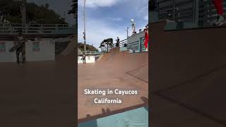 Skating and beautiful Cayucos California October 2024 [upl. by Ittak]