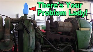 John Deere 2940 Tractor  Head Gasket Replacement  Part 1 [upl. by Telrats]