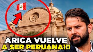 Arica Vuelve A Ser Peruana  Furor Entre Los Chilenos [upl. by Urian]