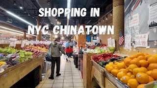 Asian Grocery Shopping New York Mart [upl. by Neelyk]