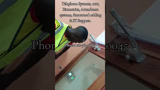 Structured cabling cctv and network installation [upl. by Tadeas580]