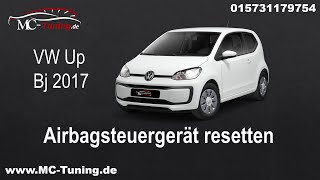 VW Up Airbag Steuergerät Reparatur  zurücksetzen [upl. by Tempest]