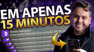 Faça sua PRIMEIRA VENDA em 15 minutos na BRAIP como AFILIADO [upl. by Yttig932]