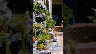 A calming bonsai waterfalls shorts bonsai waterfall relaxing rushingwater trending [upl. by Anoel]