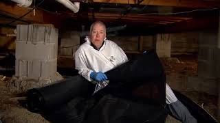 Crawl Space Moisture Barrier 101 [upl. by Adikram]