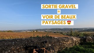 Je découvre de beaux paysages en Gravel 😍 [upl. by Noxaj]