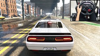 Dodge Challenger SRT  The Crew 2  Logitech g29 gameplay [upl. by Glad697]