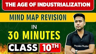 THE AGE OF INDUSTRIALIZATION in 30 Minutes  Mind Map Series for Class 10th [upl. by Fabyola]