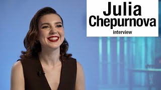 Julia Chepurnova interview  Lead actress in Vera 2024 [upl. by Urania]