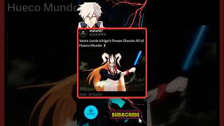 Vasto Lorde Ichigo DESTROYS Ulquiorras Segunda Etapa 💥ichigo bleach anime [upl. by Nudnarb]