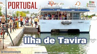 PRAIA DA ILHA DE TAVIRA ALGARVE  Portugal travel tour [upl. by Sisson]