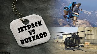 Джетпак VS Buzzard КУ в GTA Online [upl. by Bevvy]