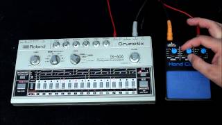 Boss HC2 Hand Clapper Sound Demo with Roland TR606 [upl. by Corron]