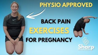 3rd Trimester PREGNANCY Stretches  Relieve pregnancy leg and back pain [upl. by Edina]