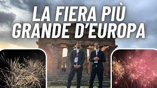 TOUR della FIERA della PIROTECNICA di PAESTUM Nuovi Petardi e Pirastar e SUPER SPETTACOLO FINALE [upl. by Bronder]