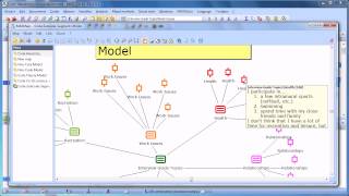 2012 MAXQDA 10 and MAXQDA 11 MAXMaps  CodeSubcodeSegment Model [upl. by Nelag]