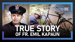 quotFighting Spirit A Combat Chaplains Journeyquot featuring Fr Emil Kapaun hits theaters on Nov 8 [upl. by Joon]