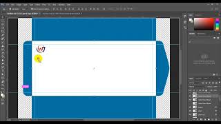 How To Make Envelope Design in Photoshop Cc । Envelope Design Tutorials । bearebel [upl. by Vonny]