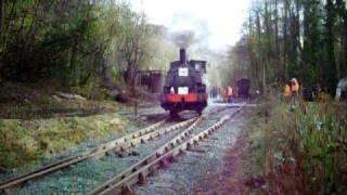 First Steam Train Movements on the Nantmawr Branch in over 40 years [upl. by Ahsii]