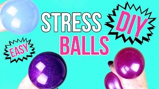 DIY Crafts How To Make A Squishy Stress Ball  Easy amp Cool DIY Project [upl. by Prevot]