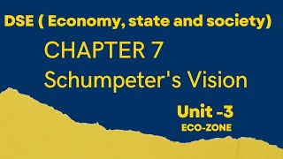 DSE  CH 7 Schumpeters Vision  UNIT 3 [upl. by Ahsienauq32]