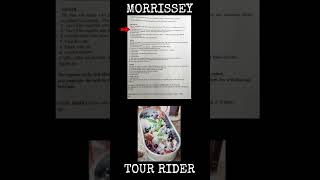 MORRISSEY Tour Rider 11 Morrisseys Breakfast [upl. by Amihc]