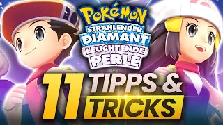 11 TIPPS amp TRICKS für ANFÄNGER in Pokemon Strahlender Diamant und Leuchtende Perle [upl. by Ahsote401]