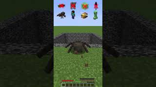 Bedrock Trapped vs Mobs Getting Out meme shorts minecraft [upl. by Germin]