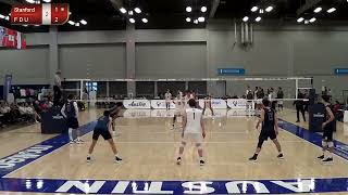 STANFORD 14 v FAIRLEIGH DICKINSON  FEB 4  2022 NCAA  MENS VOLLEYBALL  TOP 15  WEEK 4 [upl. by Clem]