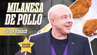 Aprende a cocinar milanesa de pollo con Rausch  MasterChef Celebrity [upl. by Ahscrop]