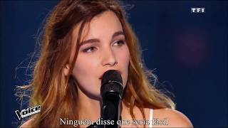 The Voice France  Gabriella Laberge quotThe Scientistquot Legendado PTBR [upl. by Curran]