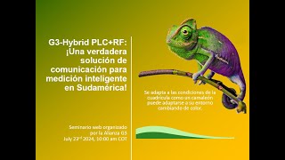 G3 Híbrido PLCRF ¡Una verdadera solución de comunicación para medición inteligente en Sudamérica [upl. by Aluk355]