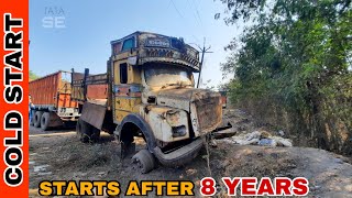 Cold Starting TATA 1613 SE After 8 Years of Sleeping as dumped in Scrap Condition  Yathra Today [upl. by Natsrik464]