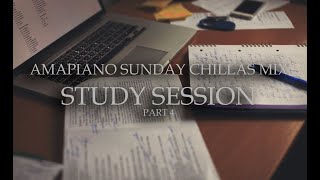 Amapiano Sunday Chillas Mix 19 quotSTUDY SESSION part 4quot [upl. by Caraviello]