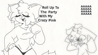 r r r roll up to the party with my crazy pink wig XwX [upl. by Redienhcs]